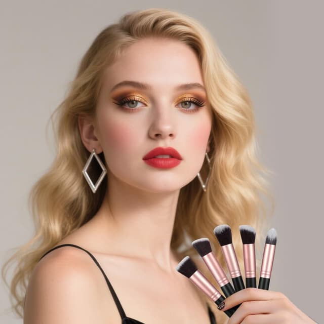 Thumbnail 6 de Flintronic Pinceaux 14 pièces pour maquillage 🎨