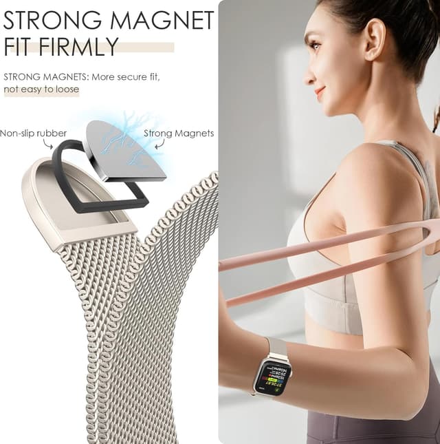 Thumbnail 3 de Original Milanese Loop Band 5.3-7.5 in