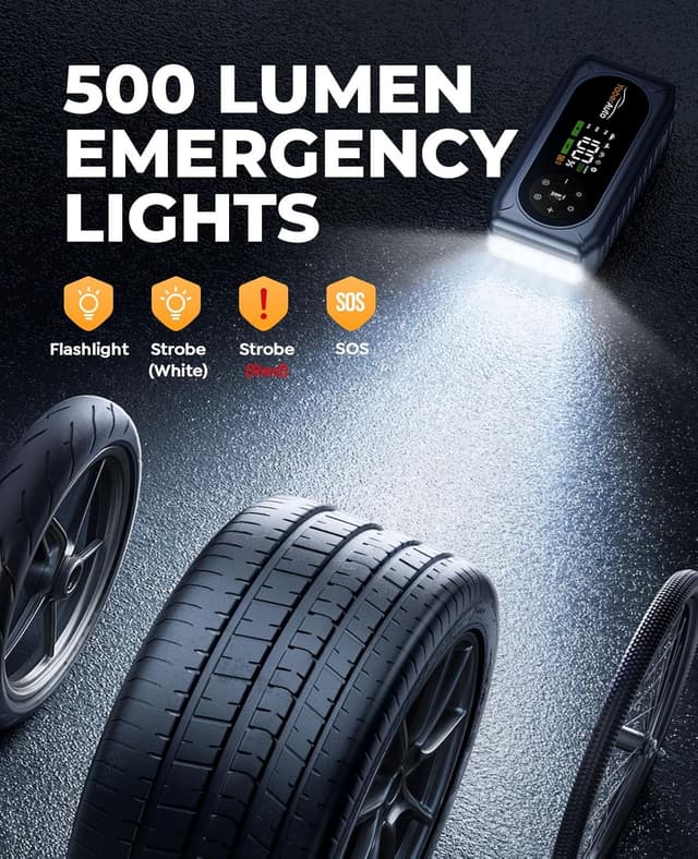 Thumbnail 6 de YaberAuto 5000A Jump Starter 150PSI