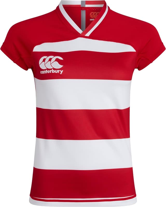 Detalle de Canterbury Women’s Vapodri Evader Hooped Rugby Jersey
