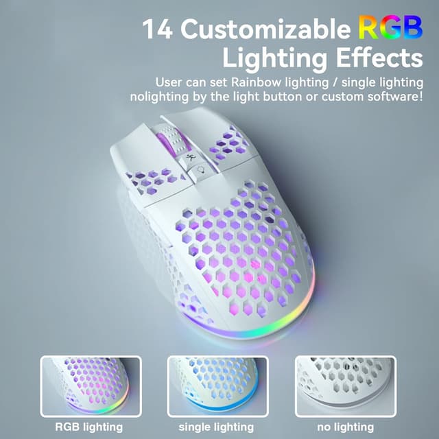 Thumbnail 6 de SOLAKAKA SM600 Wireless Gaming Mouse 600mA 🔌