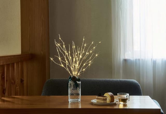 Thumbnail 2 de Fudios 18IN Birch Branches with 70 LED Lights 🎄