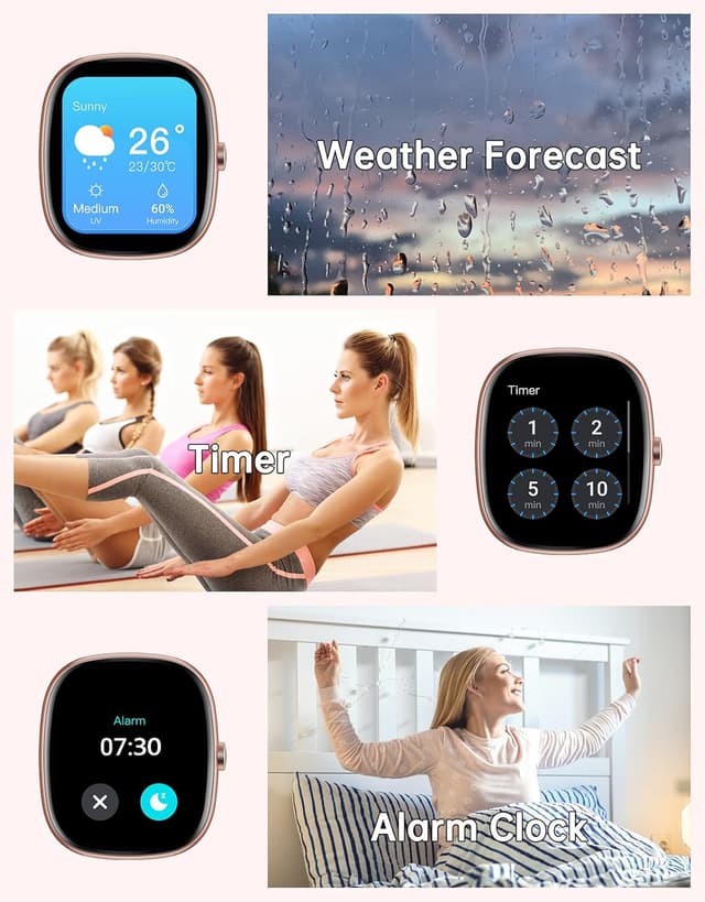 Thumbnail 6 de HUAKUA Smart Watch for Women fitness tracker