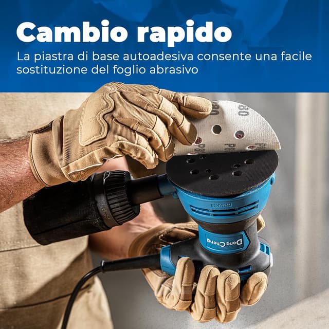 Thumbnail 4 de Dong Cheng 300W Levigatrice orbitale 125 mm 🛠