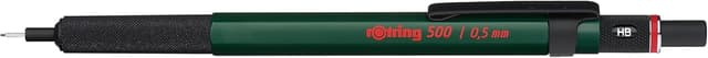 Thumbnail 3 de rOtring 500 Portaminas 0.5 mm 🌿 Cuerpo Verde