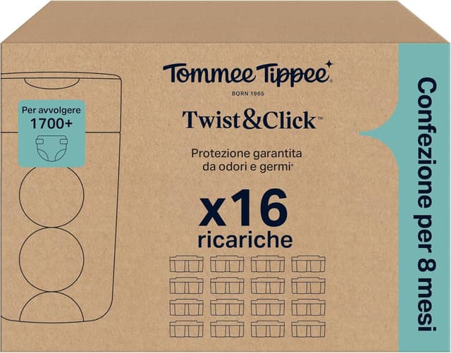 Thumbnail 1 de Tommee Tippee Ricariche 16 Twist & Click