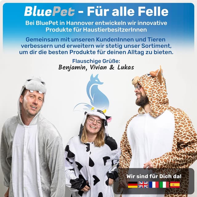 Thumbnail 6 de BluePet Profi 17cm Hundekamm Katzenkamm