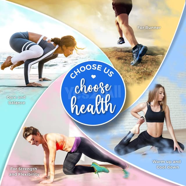 Detalle de Yes4All Rullo in schiuma EVA rigido per schiena e esercizi tondi (30/45/60/90 cm)