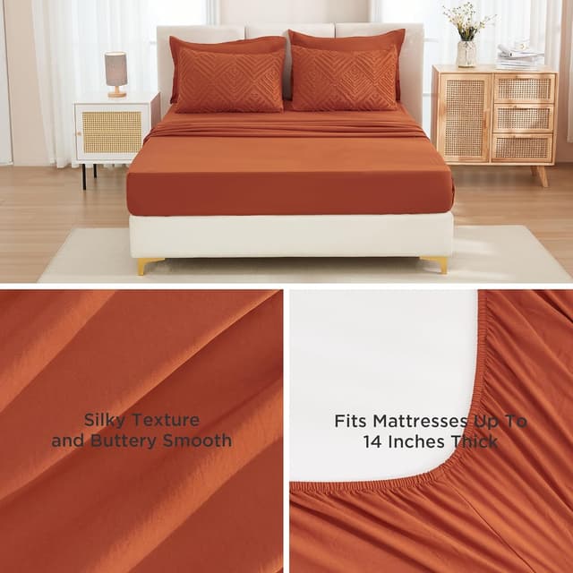 Thumbnail 3 de Andency King Size Comforter Set 7-piece