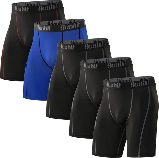 Thumbnail 6 de Runhit Compression Shorts 3 Pack for Men