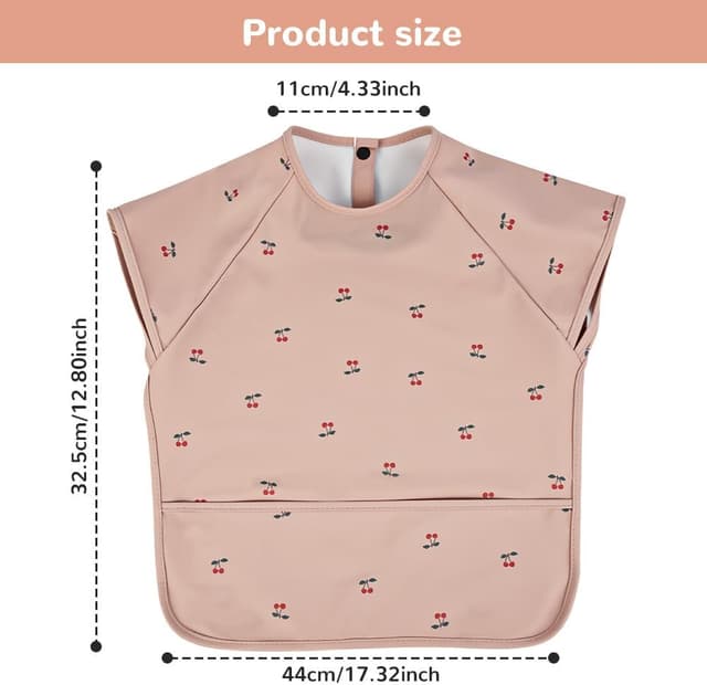 Detalle 2 de Vicloon bavoir bébé PU imperméable