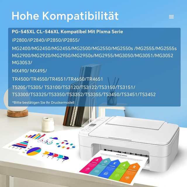 Thumbnail 1 de Cebhink 545XL 546XL Multipack Druckerpatronen