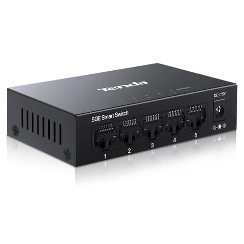 Detalle de Tenda TEG205E Switch gestionado Gigabit 5 puertos