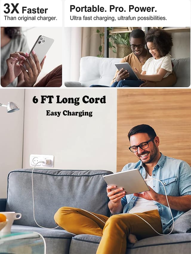 Thumbnail 3 de iPhone Charger Fast 30 min