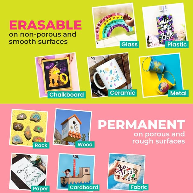 Detalle 2 de Chalkola Dual Tip Liquid Chalk Pens 10