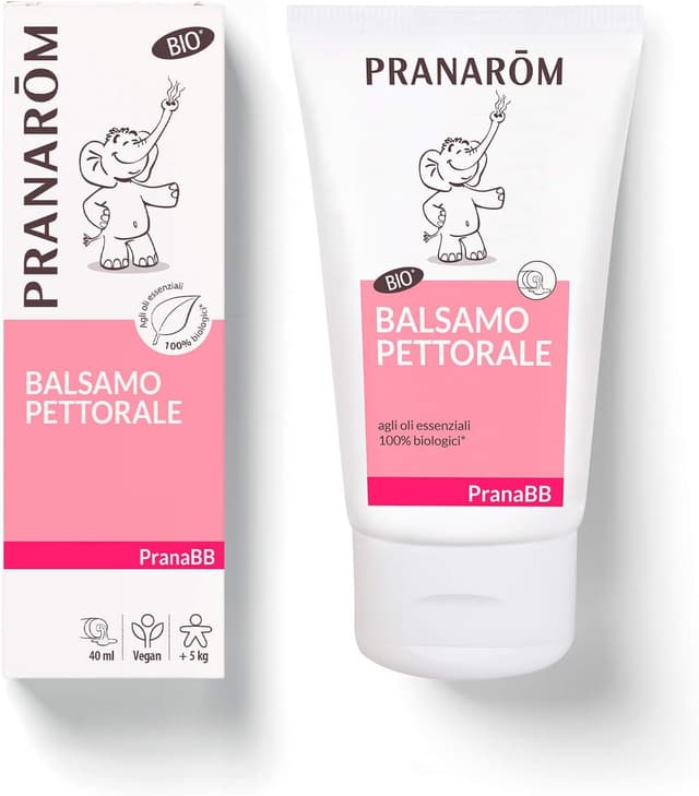 Detalle de PRANAROM - Pranabb - Bálsamo Pectoral para Bebés