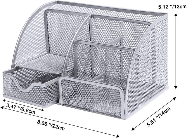 Thumbnail 6 de OKPOW Mesh Desk Organiser