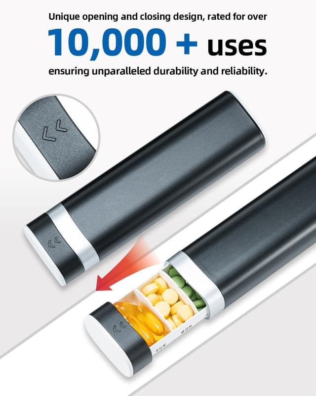 Thumbnail 5 de Betife 7-day pill organiser for travel