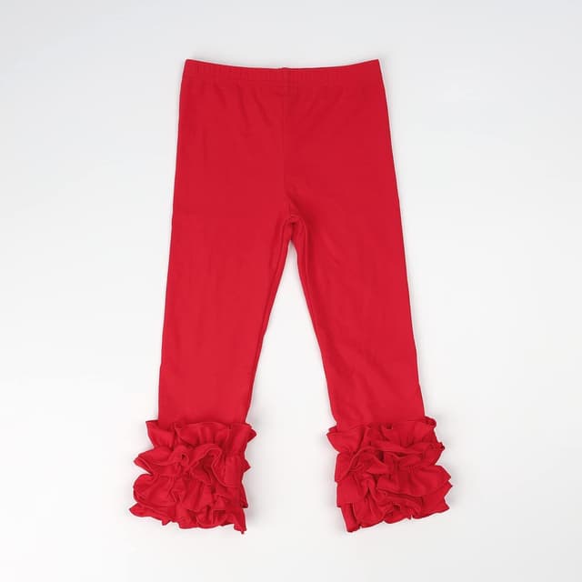 Thumbnail 6 de HOOLCHEAN Cotton ruffle leggings for toddlers