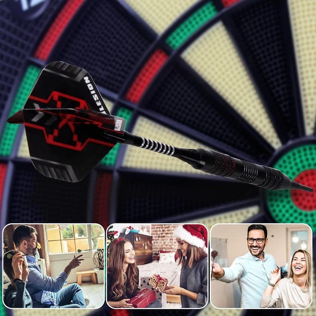 Thumbnail 5 de BLESION Dartpfeile Kunststoffspitze 18 g Set