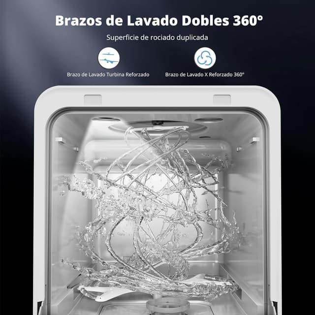 Thumbnail 4 de AIRMSEN C01 lavavajillas encimera 5L