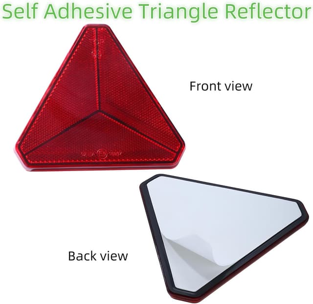 Detalle 2 de Woola Red Triangle Reflectors 2 Pack