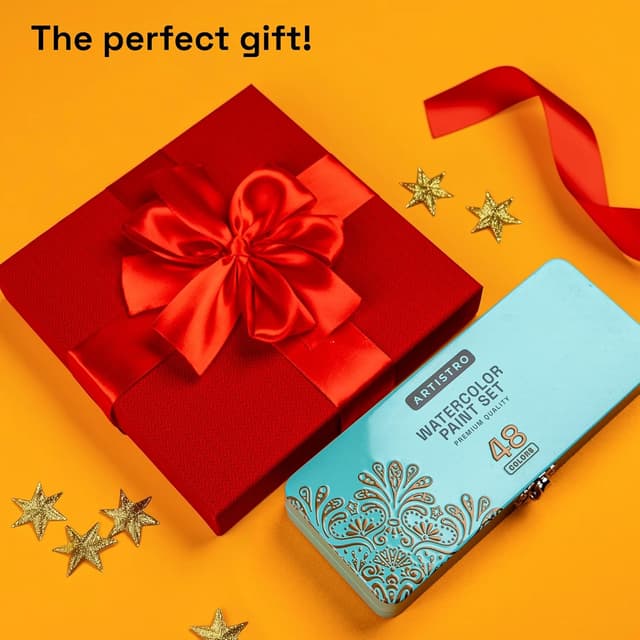 Thumbnail 6 de ARTISTRO Watercolour Paint Set with metallics 🎨