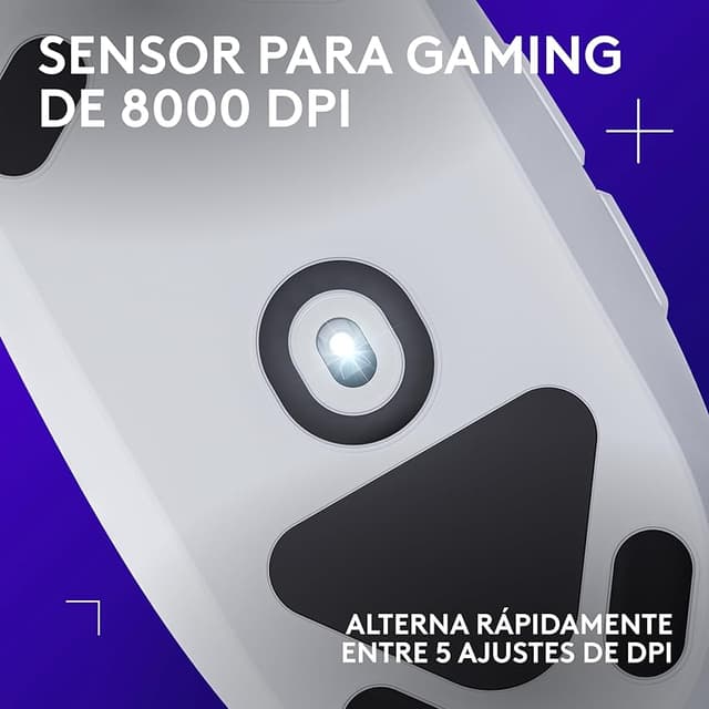Detalle 2 de Logitech G203 Ratón gaming 8.000 DPI Blanco
