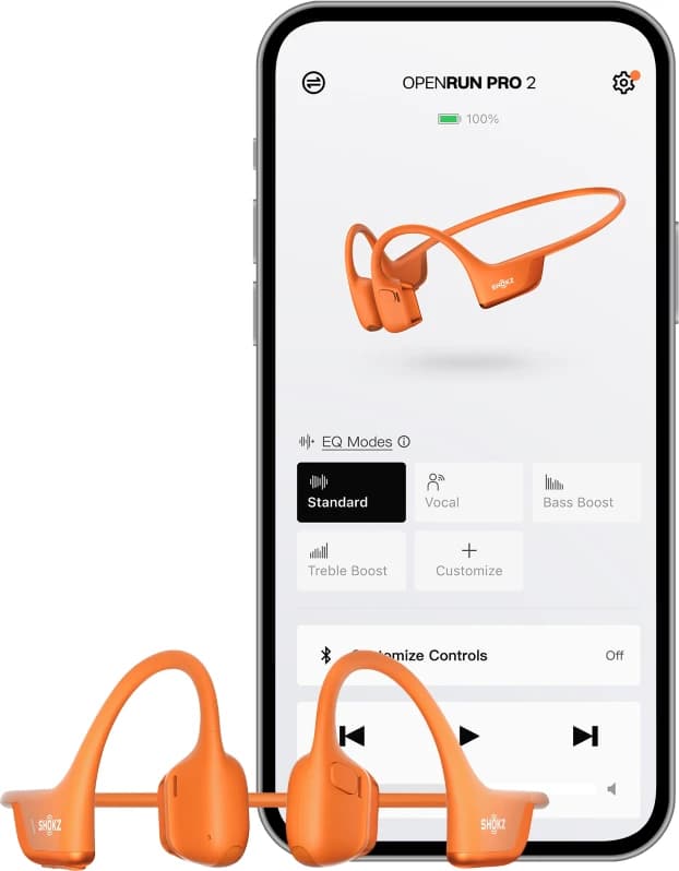 Detalle 2 de Shokz OpenRun Pro 2 Mini Orange