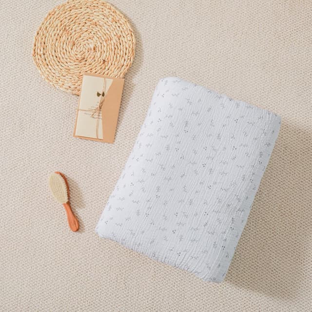 Thumbnail 2 de SUPERBE BEBE Manta Oeko Tex Minky y Muselina 🍼 Confort para Tu Bebé