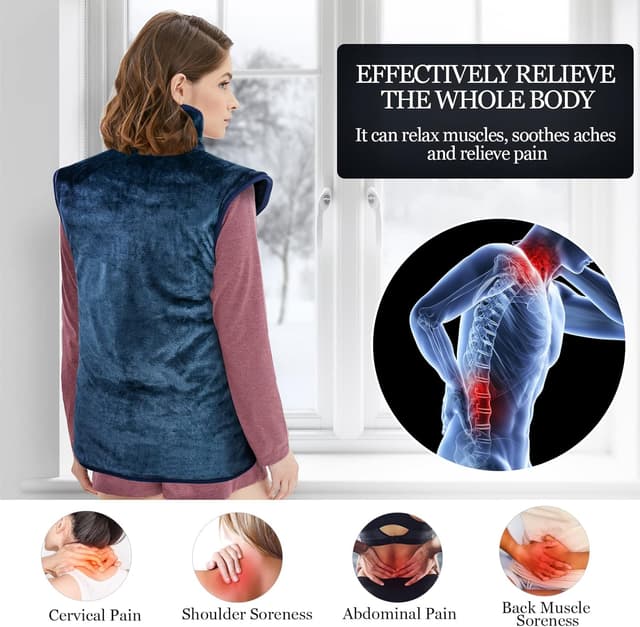 Thumbnail 3 de Olycism Termoforo Elettrico 60x100 cm per Schiena e Collo