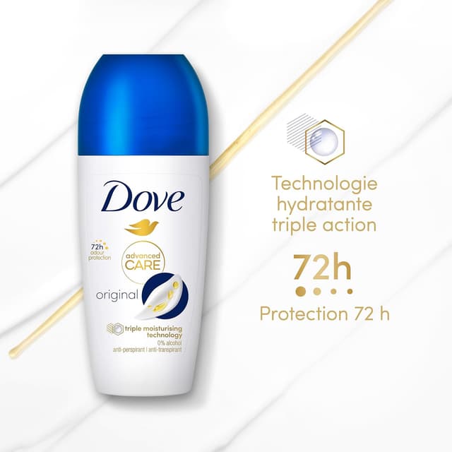 Thumbnail 4 de Dove Déodorant Bille Advanced Care 50 ml x6