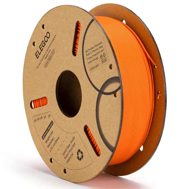 Imagen de ELEGOO PLA Filament 1.75mm Orange 1KG en OfertitasTOP