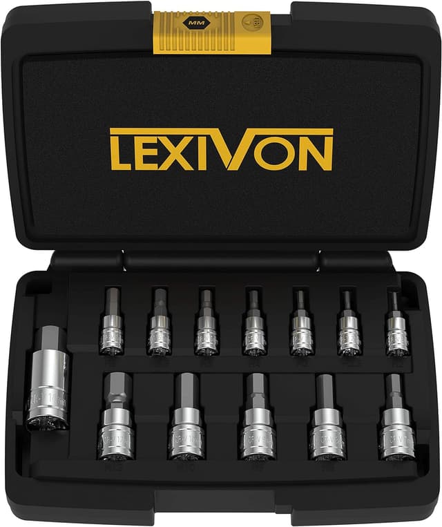 Detalle de LEXIVON Metric Hex Bit Socket LX-141