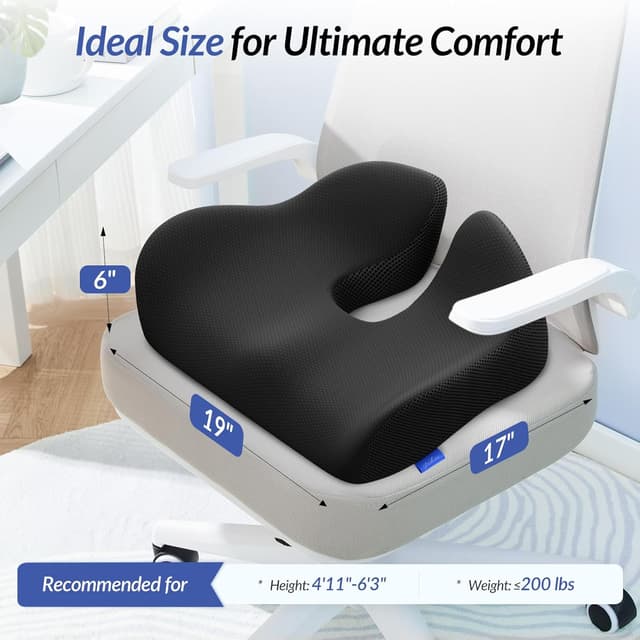 Thumbnail 6 de ZIKEE Thickened Seat Cushion 6.0" đź’ş