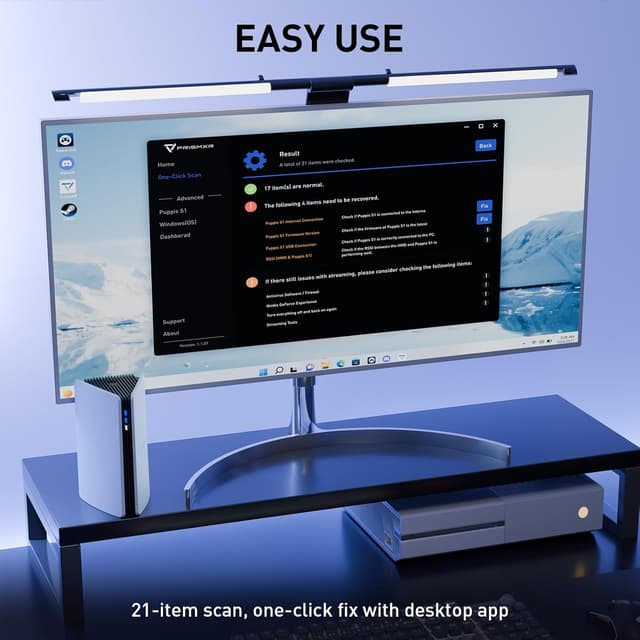 Thumbnail 6 de PRISMXR Puppis S1 VR streaming router AX3000