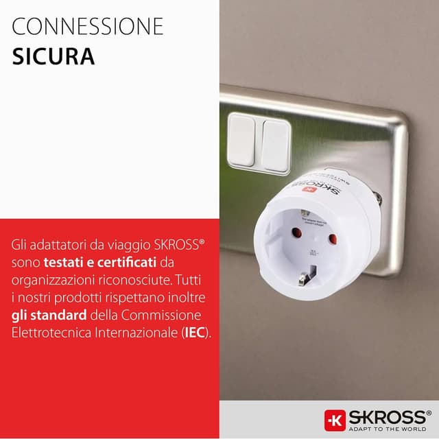 Thumbnail 5 de SKROSS Country Adapter Europe to USA