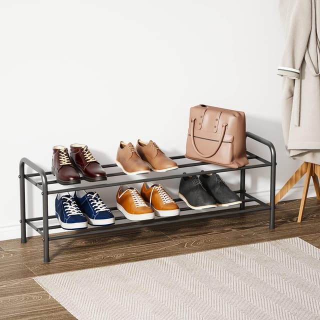 Thumbnail 6 de FANHAO Scarpiera 2 livelli 80 x 26 x 33,5 cm