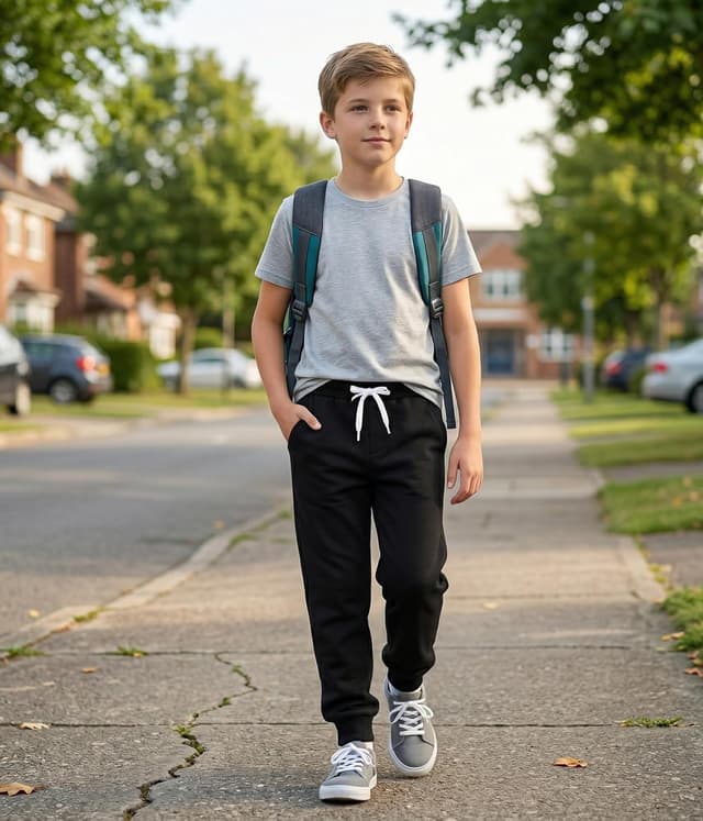 Detalle 2 de Avsead kids sweatpants 2T-14Y cotton