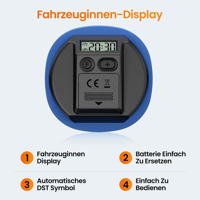 Thumbnail 5 de Gooofly Chrono Pro digitale Parkscheibe 3 Modi ⏱