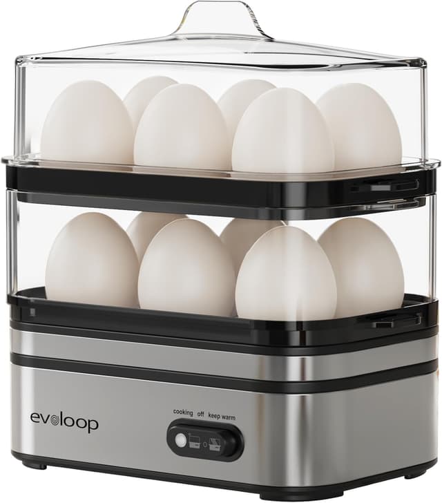 Imagen de Evoloop Rapid Egg Cooker 12 Eggs en OfertitasTOP