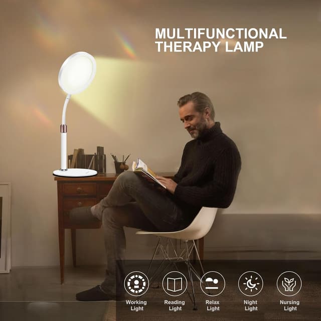 Thumbnail 6 de Trayvespace SAD Lamp 10000 Lux light therapy lamp