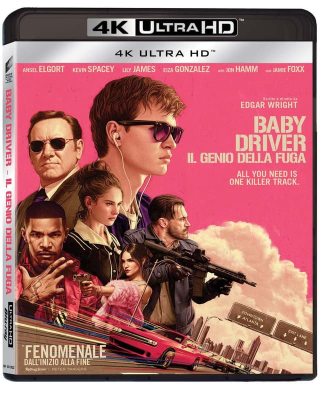 Detalle de Universal Baby Driver – Il genio della fuga (Blu-ray 4K Ultra HD + Blu-ray)
