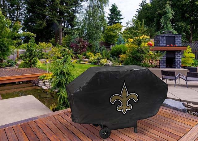 Detalle 2 de Rico Industries NFL Vinyl Padded Deluxe Grill Cover (68 x 21 x 35-inches)