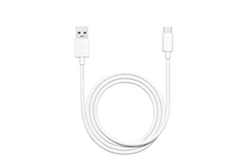 Detalle de OPPO Cable USB Tipo C SuperVooc de 1 metro (blanco) para carga ultra rápida