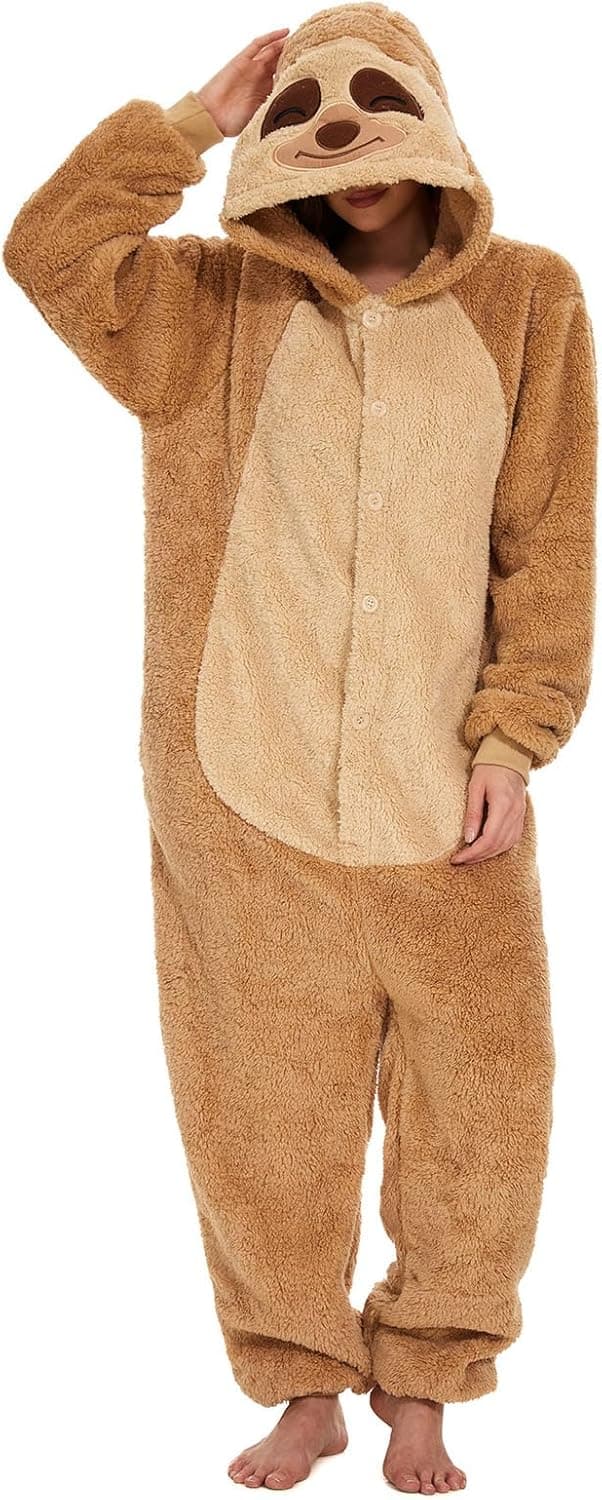 Detalle de Luojida combinaison pyjama pilou pilou kigurumi adulte (avec poches)