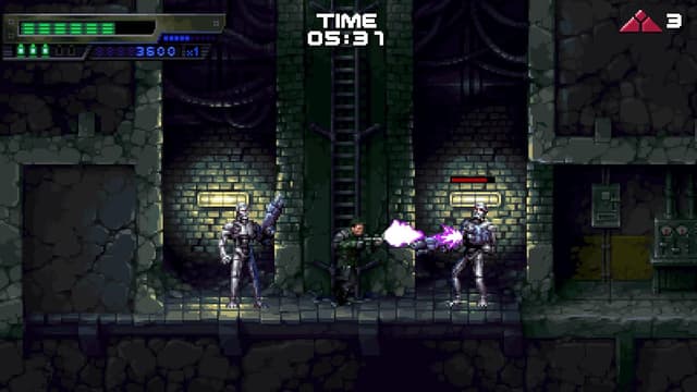 Detalle 2 de Terminator 2D: NO FATE – Collector’s Edition (Nintendo Switch) für Fans von klassischem Arcade-Gameplay