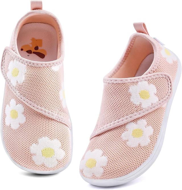 Detalle de IceUnicorn Baby Barfußschuhe als Lauflernschuhe – breite Zehenführung, rutschfeste Sohle