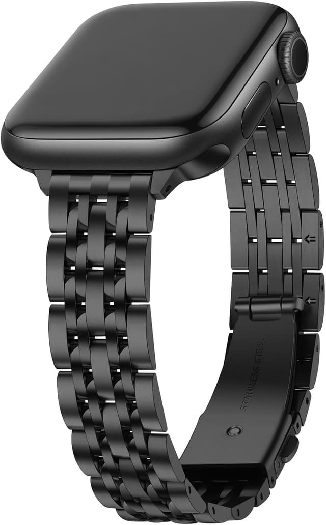 Detalle de Anlinser metal Apple Watch strap 14 mm