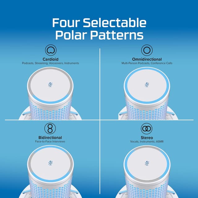 Thumbnail 1 de HyperX Quadcast 2 USB microphone